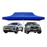 Tenda Gazebo Sanfonada Aço Reforçado 6x3 Barraca Pesca Cor Vermelho