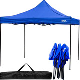 Tenda Gazebo Sanfonada Pagoda Estrutura Aço Reforçada 3x3