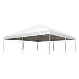 Tenda Piramidal 10x10 Metros Com 3 Fechamentos Laterais