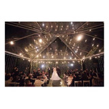 Tenda Piramidal 4x4 Metros Com 4 Fechamentos Lona Cristal