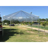Tenda Piramidal 4x4 Metros Com 4 Fechamentos Lona Cristal