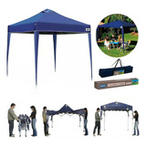 Tenda Praia Sanfonada Gazebo 3x3 Articulado Pé Alumínio Mor