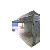 Tenda Sanfon 6x3 Cobertura Pvc Com 3 Laterais De 3 Mts