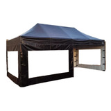 Tenda Sanfona 6x3 Ferro Lona Resistente Td 4 Laterais Nylon