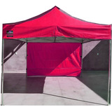 Tenda Sanfonada 3x3 Mts Ferro Brinde Lateral 3metros