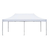 Tenda Sanfonada 6x3 Cobertura Branca Nylon 600d Em Aço