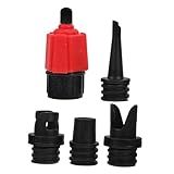TENDYCOCO 3 Peças Bomba De Ar Portátil De Carro Para Pneus Inflador De Pneu De Carro Portátil Caiaques Infláveis Bomba De Bicicleta Adaptador De Válvula De Bomba De Ar Para Infláveis Válvula De Pneu