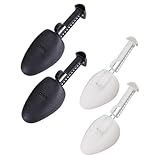 TENDYCOCO 4 Pares Expansor De Sapato Masculino Gadgets De Sapatos Plástico Suporte Ajustável Manga De Perna De Futebol Botas De Tênis Ficar Chapeamento De Metal Definir Forma Dilatador Macho