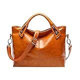 Tendycoco Bolsa A Tiracolo De Couro Legítimo De Luxo Para Mulheres Marrom Claro Marrom Claro About 31 X 14 5 X 32cm