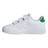 Tênis adidas Advantage Base 2.0 Infantil Branco Verde 