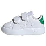 Tênis Adidas Advantage Bubble Infantil Branco E Verde