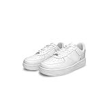 Tênis Air ForceCJShop Masculino Feminino Branco Nacional Skatista E Casual Sneaker Branco BR Adulto Numérico 36 