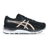 Tênis Asics Gel hypersonic 5 Feminino Preto Rose Treino