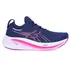 Tênis Asics Gel-nimbus 26 Marinho Rosa Branco Antiderrapante