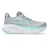 Tênis Asics Gel Nimbus 27 Feminino Cinza E Verde Água