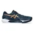Tênis Asics Gel Resolution 9 Clay Masculino Azul E Dourado