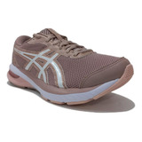 Tenis Asics Gel shogun 5 Rosa E Branco Feminino