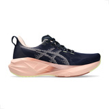 Tênis Asics Novablast 5 Feminino Marinho rose Adultos