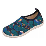Tenis Azul E Verde