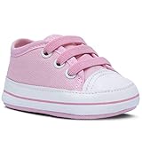 Tenis Bebe Star Menina Sapatinho Calce Facil 01 02  Rosa  Br Footwear Size System  Infant  Alpha  Small 