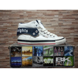 Tenis British Knights Roco Cano Alto Canvas Tam 40 Antigo