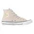 Tênis Cano Alto Converse All Star Chuck Taylor- Bege/dourado