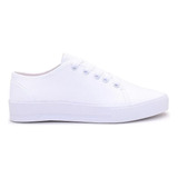 Tenis Casual Branco Feminino Branco Leve Confortável Barato