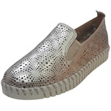 Tenis Casual Confortavel Couro Feminino Bottero Slip On Orig