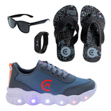 Tenis Casual Led Infantil