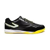 Tênis Chuteira Futsal Topper Dominator Club V Futebol Salão Profissional Performance Preto Amarelo BR Adulto Numérico 37 