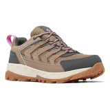 Tenis Columbia Strata Trail Low Wp Lady Wet Sand-berry Patch