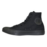 Tênis Converse All Star Chuck Taylor Hi Monochrome Preto