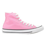 Tenis Converse All Star Rosa Ct00040006 Cano Alto Original