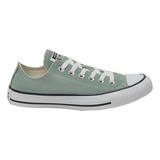 Tênis Converse Taylor Seasonal Chuck Taylor Ct0420007 Color Verde Fosco preto branco 36 Br
