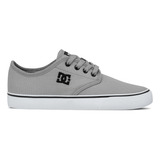 Tênis Dc District Grey Preto Branco