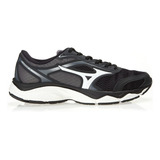 Tênis De Corrida Masculino E Feminino Hawk 5 Mizuno Cor Preto Desenho Do Tecido Liso Tamanho 39 Br
