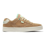 Tênis De Skate Hocks Flat Lite Sky Nuts Marrom Original Nfe