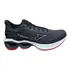 Tênis Esportivo Mizuno Wave Creation 25 Preto/vrm E Cinza/bd