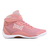 Tênis Everlast Forceknit 4 Feminino Rosa Gym Sapatilha Fight