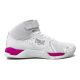 Tênis Everlast Monster Ii Branco E Rosa Feminino