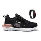 Tenis Feminino Academia Original Caminhada Barato Relógio