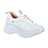 Tenis Feminino Branco Chunky Casual Estilo Shoes (branco, Br_footwear_size_system, Adult, Numeric, Numeric_35)