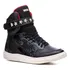 Tênis Feminino Cano Alto Rock Fit Bon Jovi Couro Cano Alto