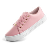 Tenis Feminino Casual Basico Sapatenis Leve