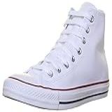 Tênis Feminino Converse Chuck Taylor All Star De Couro De Cano Alto