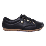 Tenis Feminino Em Couro