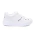 Tênis Feminino Infantil Com Friso Dourado Cano Baixo Casual