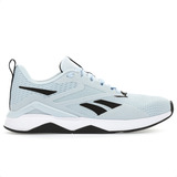 Tênis Feminino Original Reebok Nanoflex V2 Azul Modelo Novo