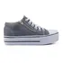 Tenis Feminino Plataforma Apple Lançamento Jeans Promoção