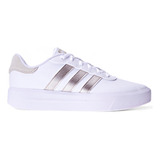 Tênis Feminino Plataforma Court adidas